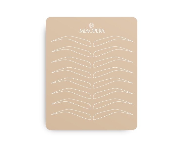 MiaOpera PRACTICE PAD in Lattice per Sopracciglia - 20x15x h.0,15cm miaopera MiaOpera PRACTICE PAD in Lattice per Sopracciglia - 20x15x h.0,15cm miaopera