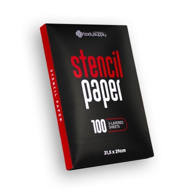 BodySupply Stencil Paper - Carta Termica per Stencil 21,5 x 29 cm - 100 pz