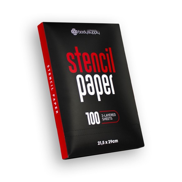 BodySupply Stencil Paper - Carta Termica per Stencil 21,5 x 29 cm - 100 pz