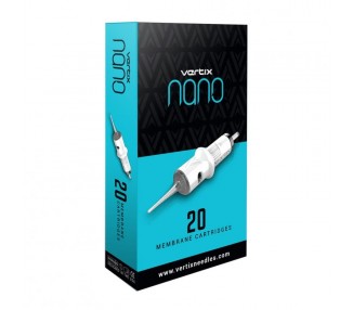 03 RL (Round Liner) 0,25mm - Cartucce Vertix NANO - Aghi PMU - 20pz. vertix