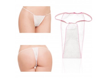 Tanga Donna Bianco - 100pz.