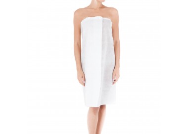 Pareo TNT Bianco con Velcro - 10pz.