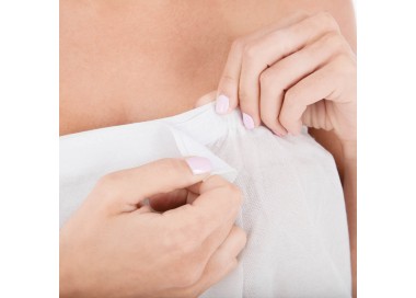 Pareo TNT Bianco con Velcro - 10pz.