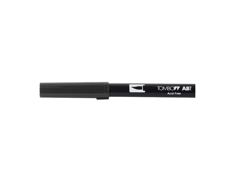 Pennarello Tombow Dual Brush BLACK - N15 tombow Pennarello Tombow Dual Brush BLACK - N15 tombow