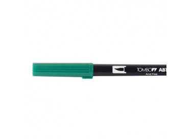 Pennarello Tombow Dual Brush DARK GREEN - 277 tombow