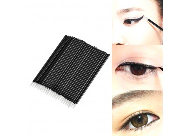 Eyeliner Brush Monouso MakeUp Supply - 50pz. makeup supply