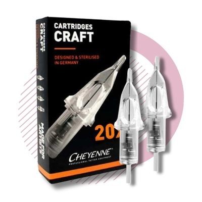 Cartucce Cheyenne Craft per Tatuaggi | MakeUp Supply