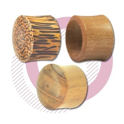 Gioielli Wood per Piercing | MakeUp Supply