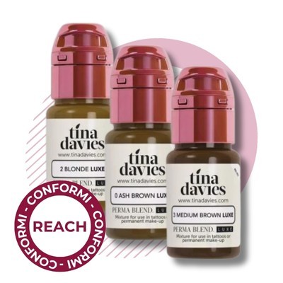 Pigmenti Tina Davies per Dermografo o Microblading | MakeUp Supply
